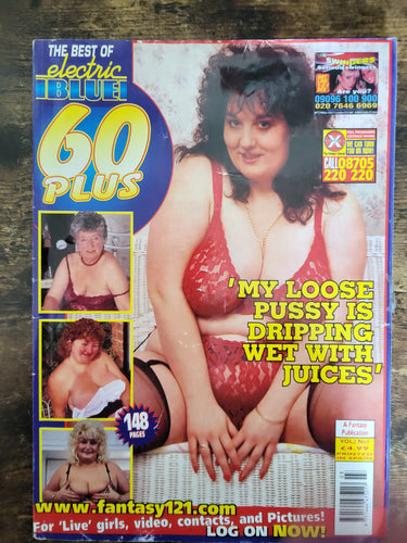60 Plus Magazine Vol 2 No 3.. Electric Blue Granny Magazine